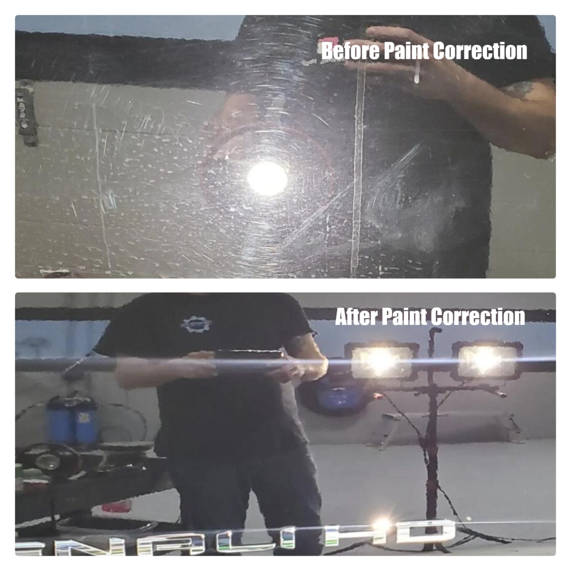 Before and after Paint Correction